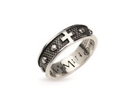 Anello Amen Uomo PREGHIERE in Argento ACR2-16